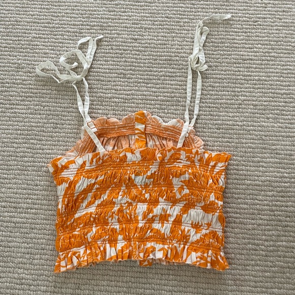 Urban Outfitters orange tank - Picture 2 of 3